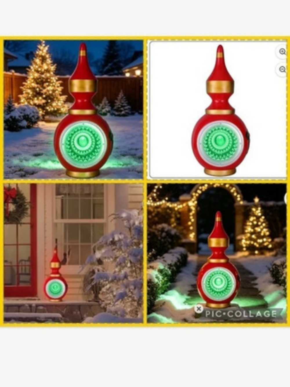 Xmas Blow Mold Led Out/indoors